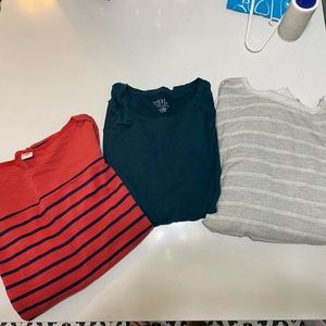 Old Navy Staccato Time & True Lot 3 long sleeve tops Gently used